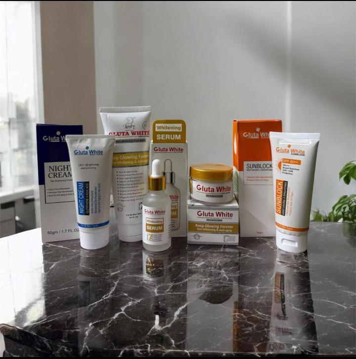 Gluta White Skincare Set – Daily Skin Care Essentials