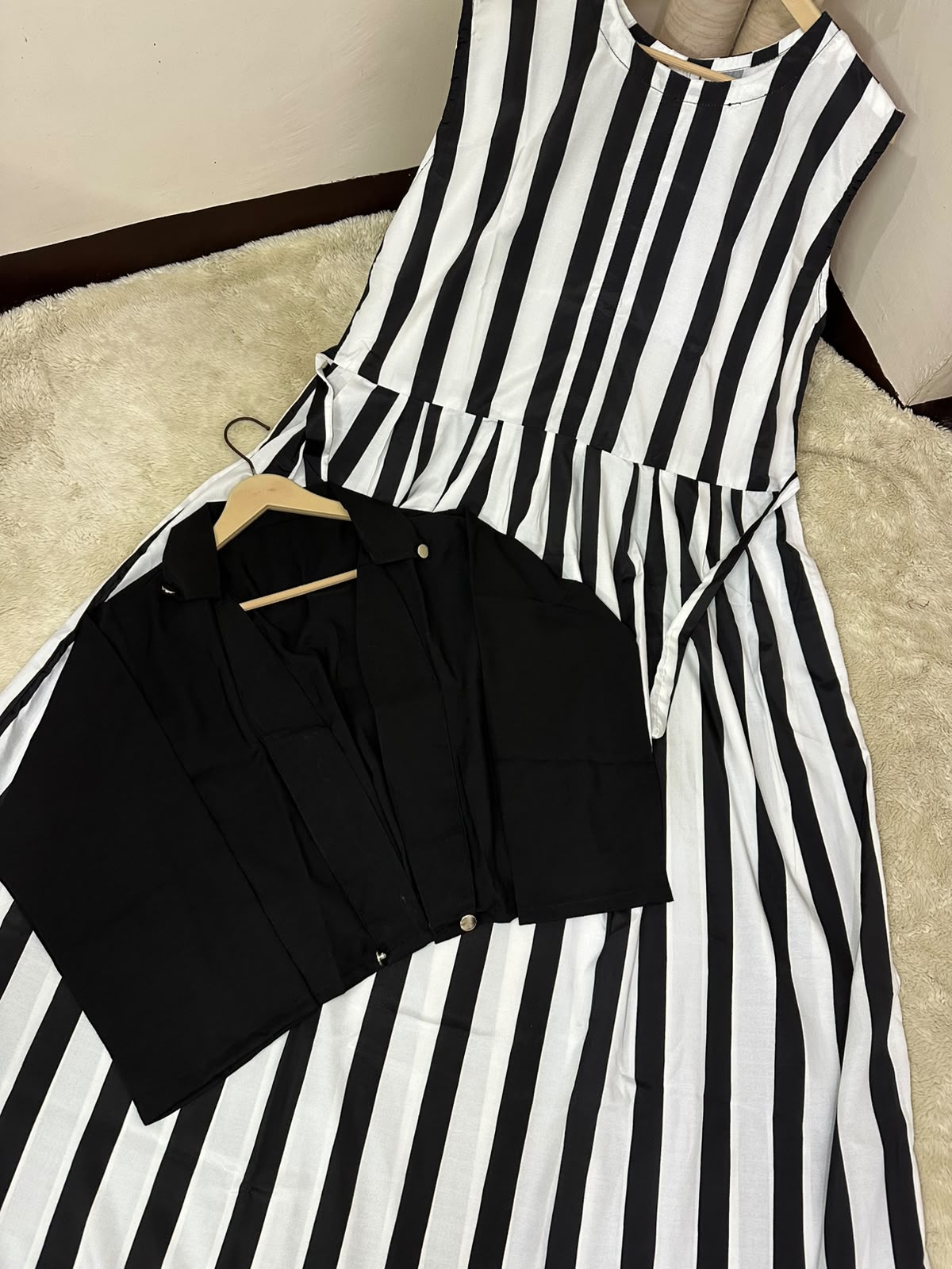 Digital Sleeveless Maxi with koti