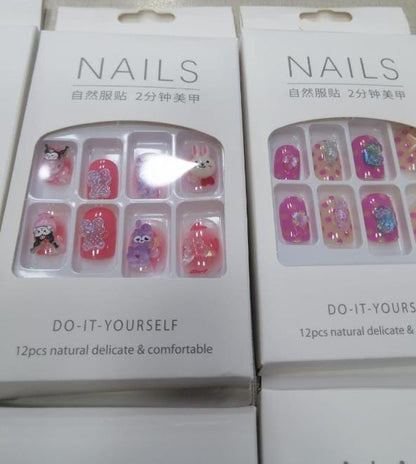 12 PCs Natural Delicate Nails