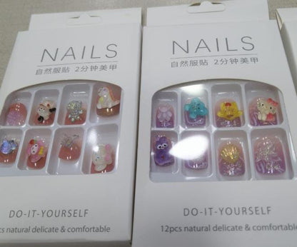 12 PCs Natural Delicate Nails
