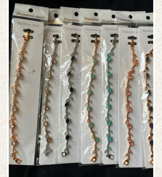 Tulip Stainless Steel Bracelets