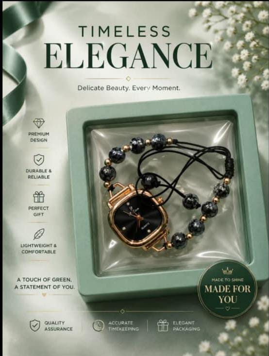 Timees Elegance Bracelet fancy watch