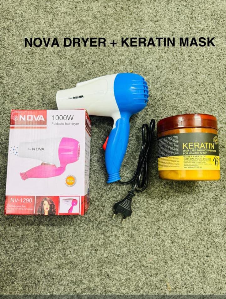 Nova Dryer &amp; Keratin Mask