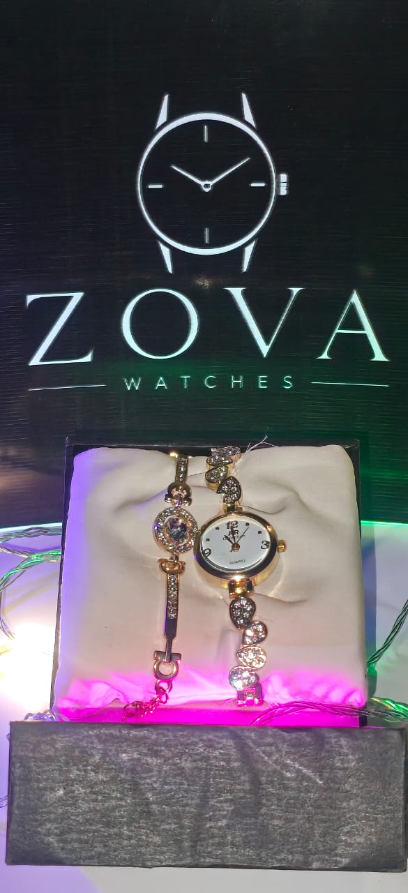 ⌚ Elegant Female Bracelet and Watch