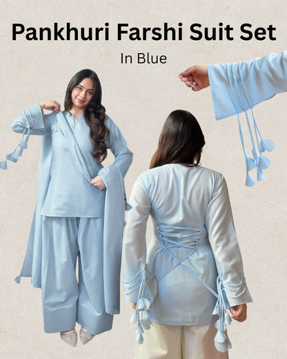 Most Viral Cotton Pankhuri 3PCs