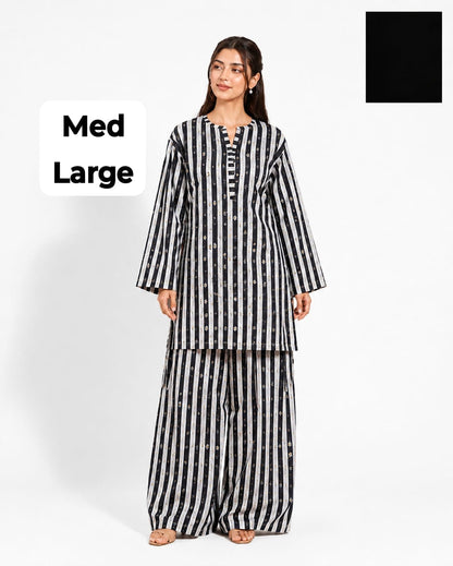 STUFF PURE LAWN 2PC WITH FARSHI SHALWAR